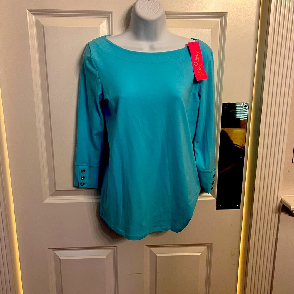NWT Girls Lilly Pulitzer Top w/keyhole back